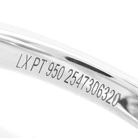 13.30 Ct Cushion Ruby 950 Platinum Ring
