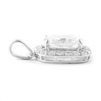 2.43 Carats Lab Grown Diamond 14K Gold Pendant