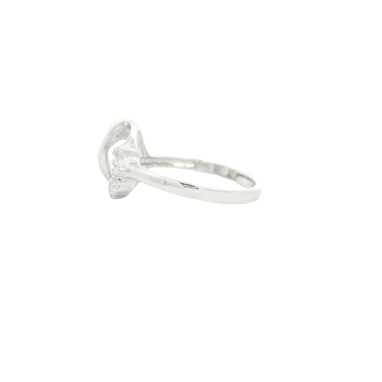 0.85 Ct Cubic Zirconia 925 Sterling Silver Ring
