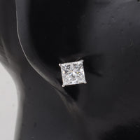 4.06 Carats Lab Grown Diamond 14K Gold Earrings