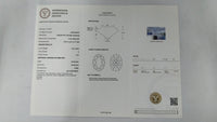 3.62 Carats Lab Grown Diamond 14K Gold Earrings