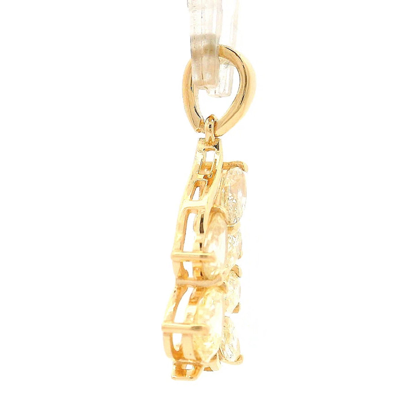 1.02 Ct Marquise Diamond 14K Gold Pendant