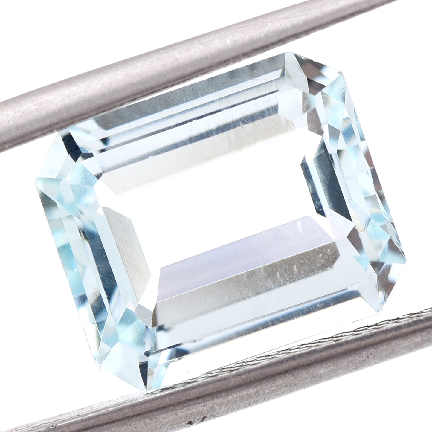 5.04 Natural Beryl Aquamarine Emerald Cut Gemstone