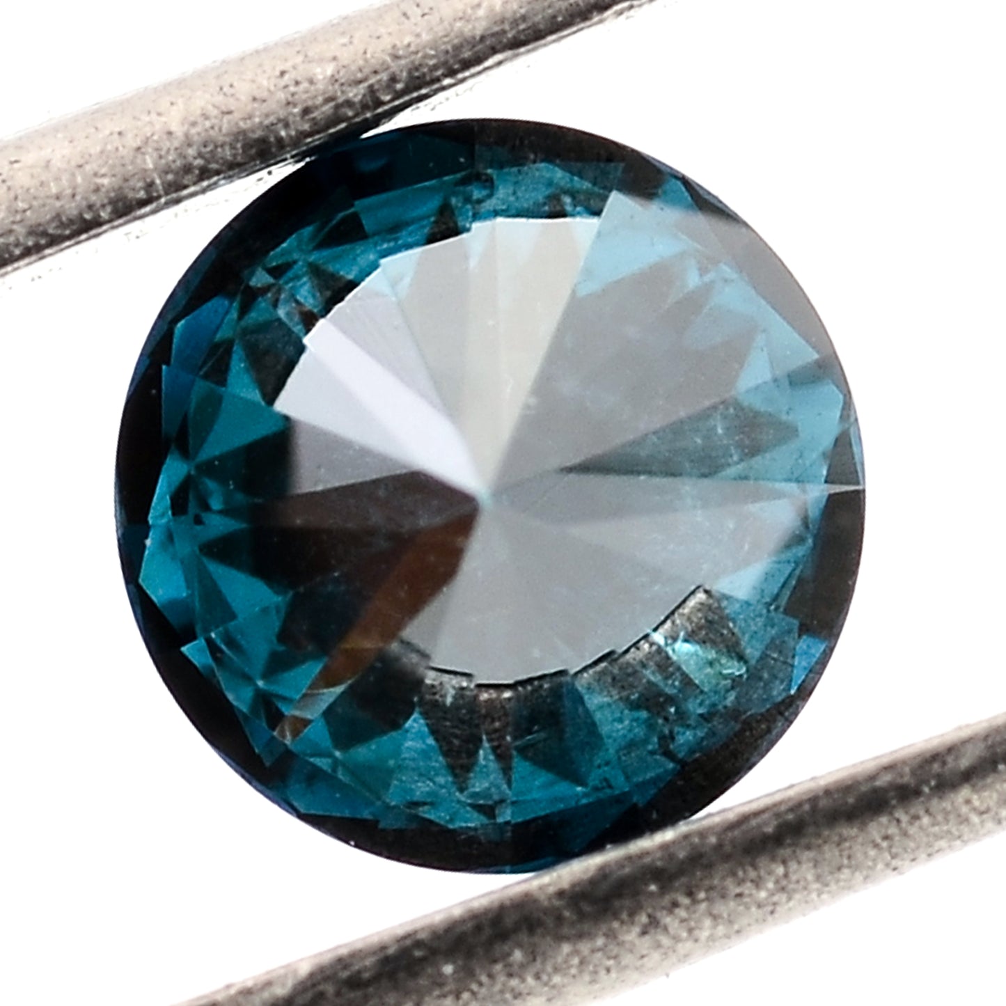 0.40 Blue Diamond Round Loose Gemstone