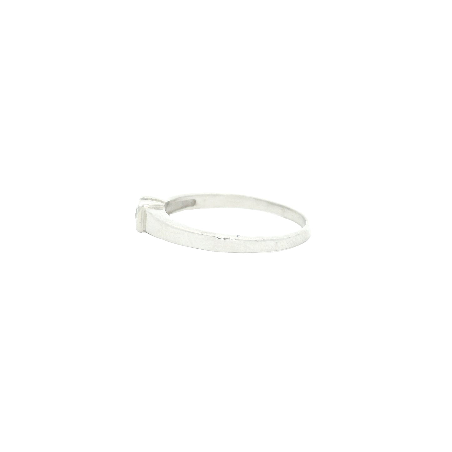 0.70 Ct Cubic Zirconia 925 Sterling Silver Ring
