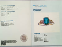 1.36 Ct Oval Mixed Cut Natural Emerald 14K Gold Ring