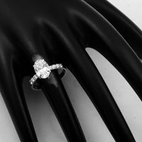 2.61 Carats Lab Grown Diamond 14K Gold Ring