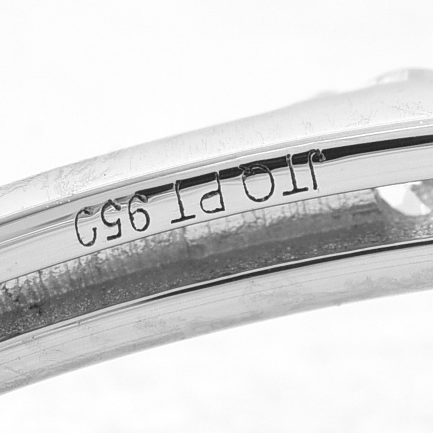 5.51 Ct Octagon Lab Grown Diamond 950 Platinum Ring