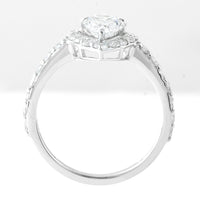 2.07 Carats Lab Grown Diamond 14K Gold Ring