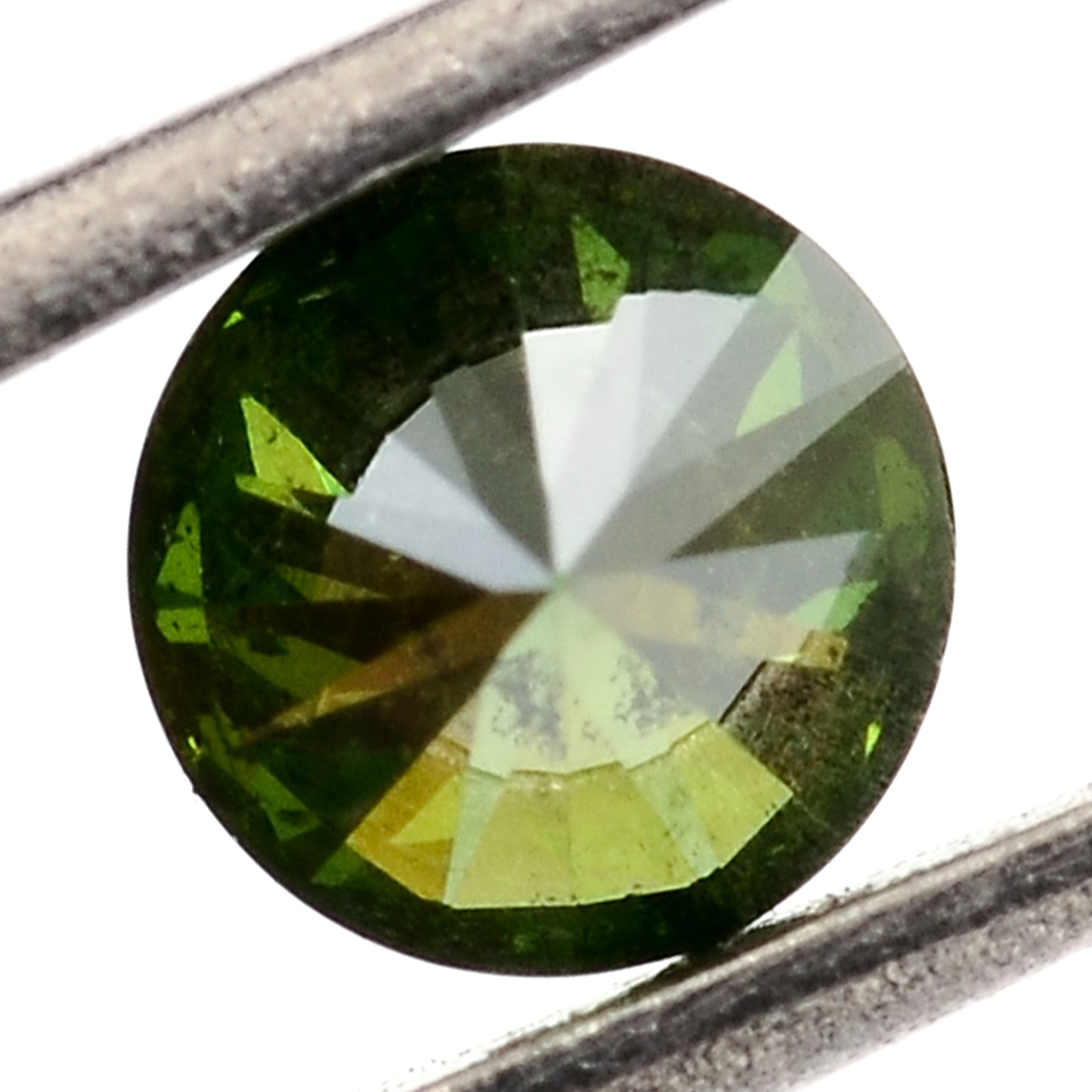 0.66 Green Diamond Round Loose Gemstone