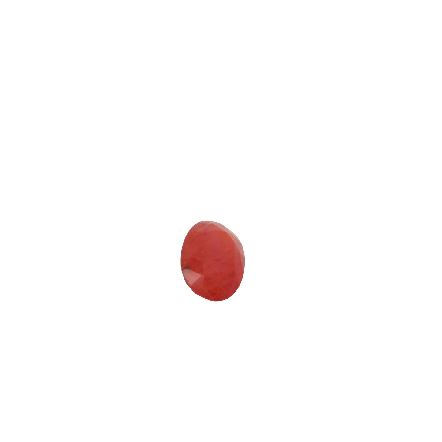 2.76 Orange Sapphire Oval Gemstone