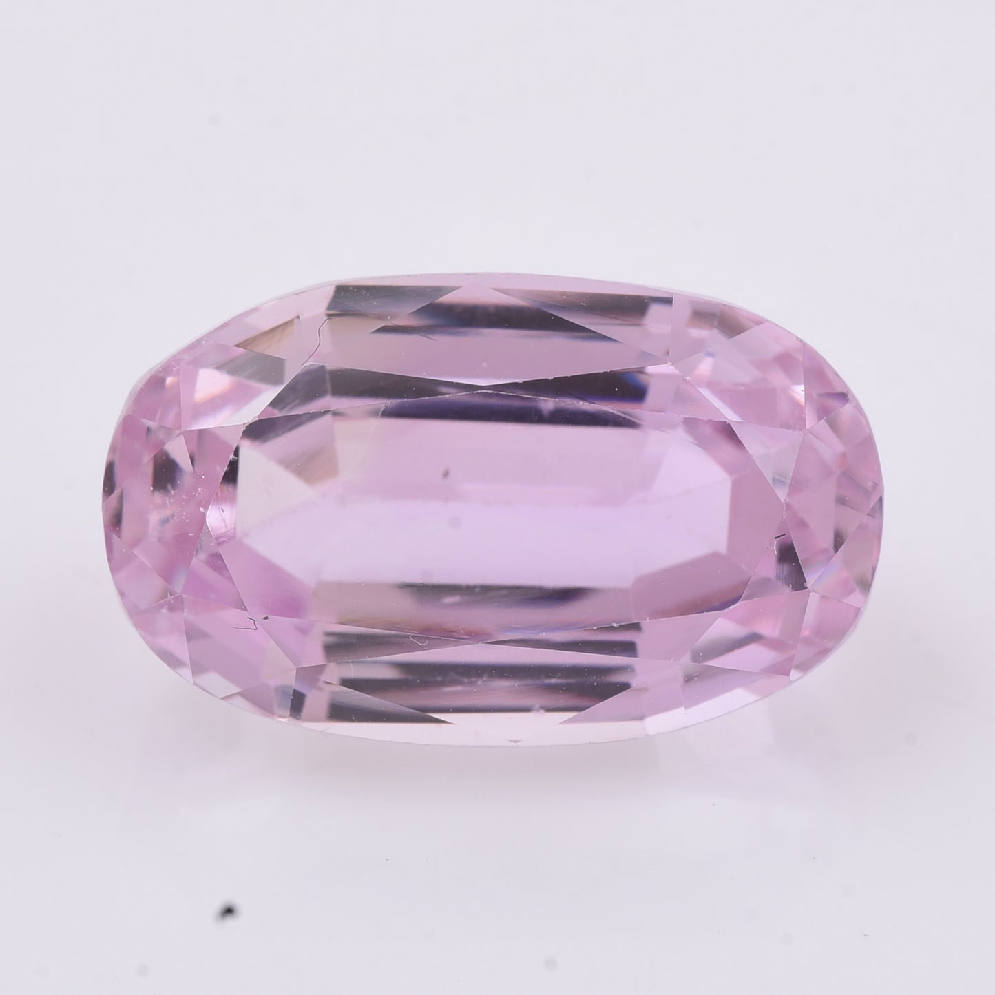20.53 Natural Spodumene Kunzite Oval Mixed Cut Gemstone