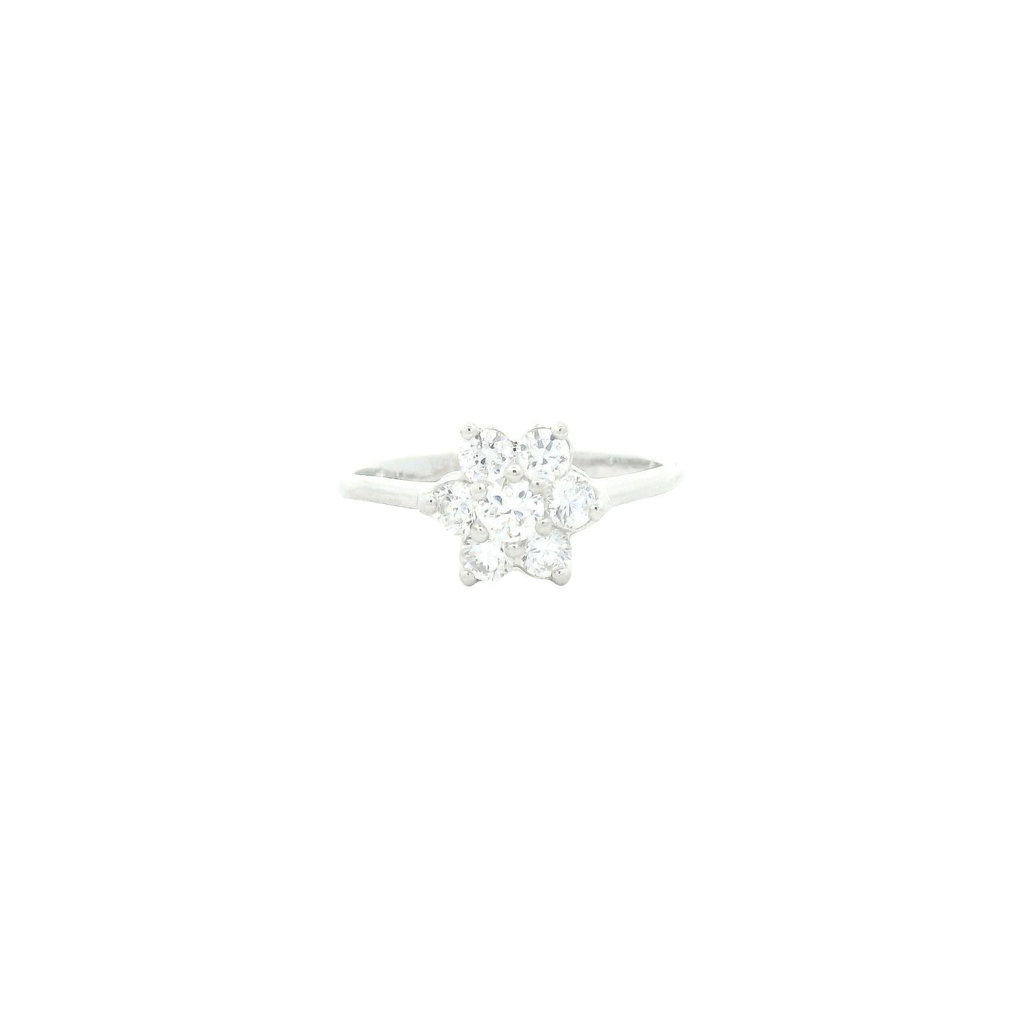 0.90 Ct Cubic Zirconia 925 Sterling Silver Ring