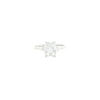 0.90 Ct Cubic Zirconia 925 Sterling Silver Ring
