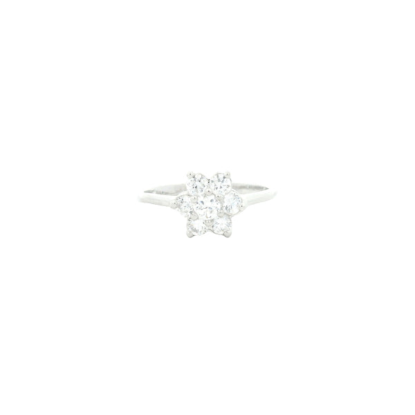 0.90 Ct Cubic Zirconia 925 Sterling Silver Ring