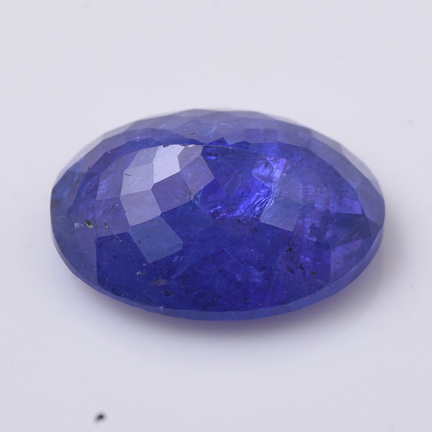 9.36 Natural Zoisite Tanzanite Oval Mixed Cut Gemstone