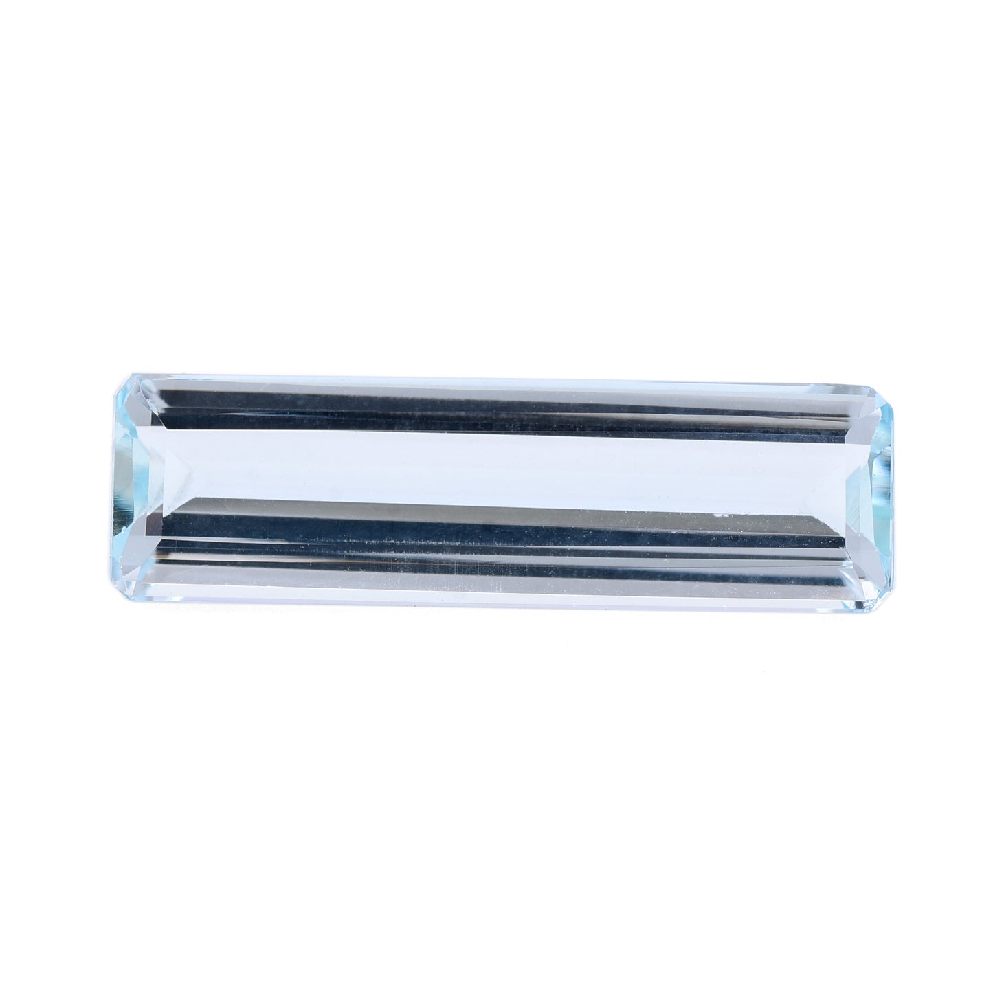 5.93 Natural Beryl Aquamarine Emerald Cut Gemstone