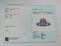 2.46 Carats Lab Grown Diamond 14K Gold Ring
