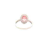 2.20 Carats Pink Lab Grown Diamond 14K Gold Ring