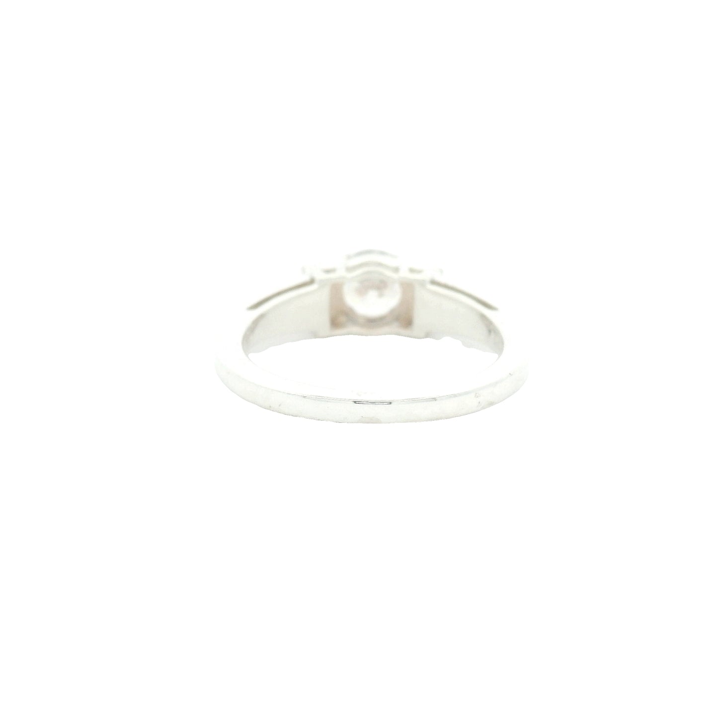 5.16 Ct Cubic Zirconia 925 Sterling Silver Ring