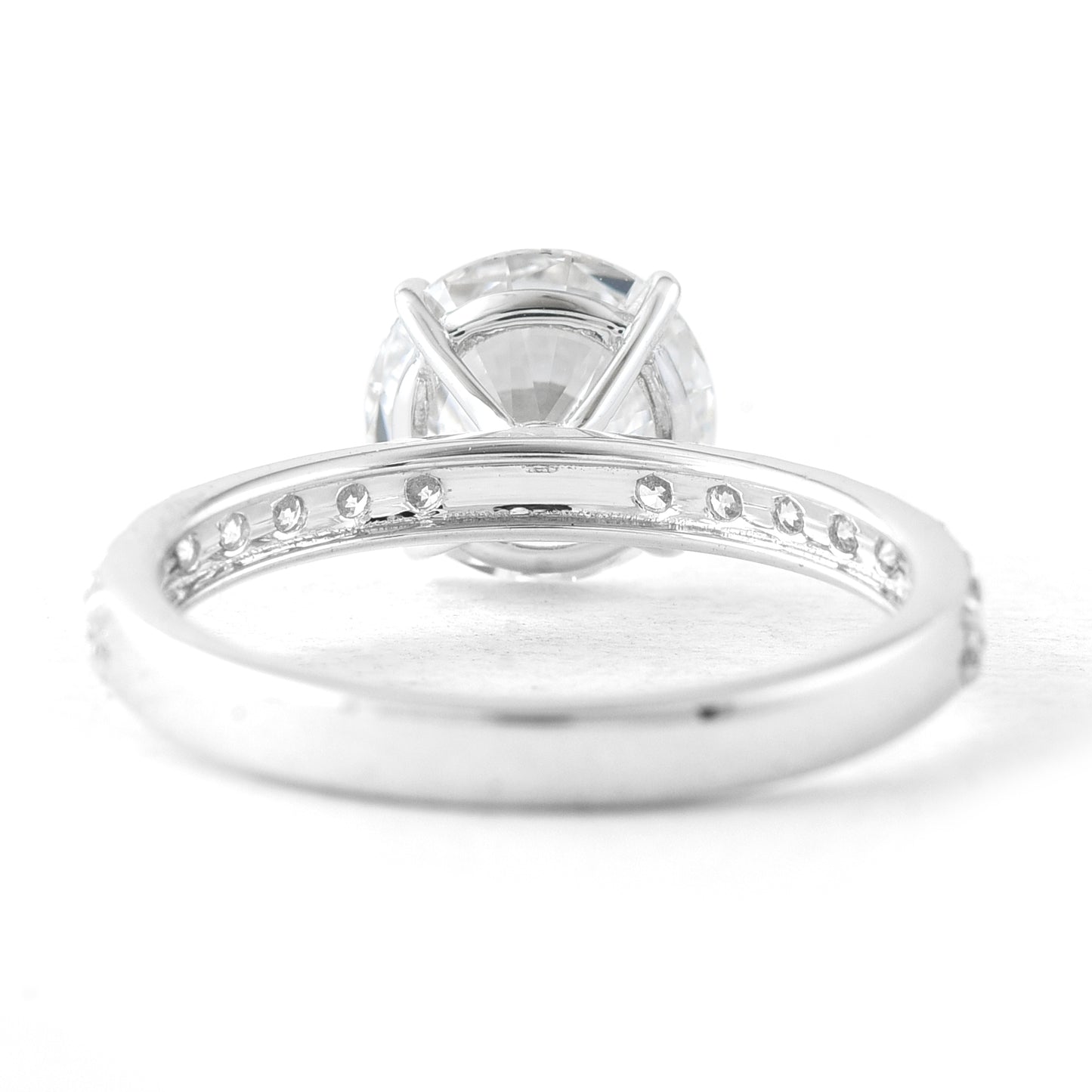 2.84 Carats Lab Grown Diamond 14K Gold Ring