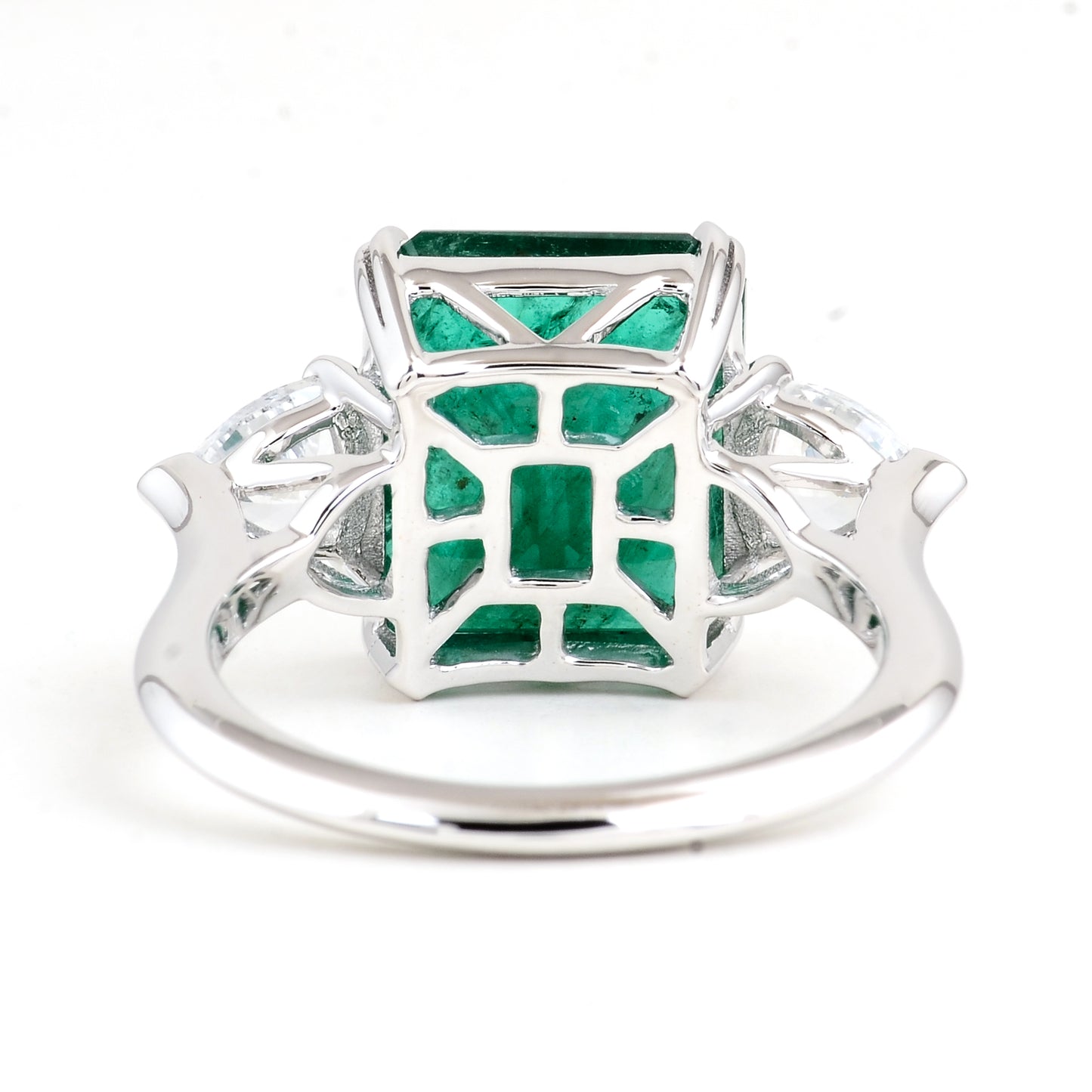 6.56 Carat Natural Beryl Emerald 14K Gold Ring