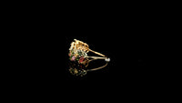 1.76 Ct Square Tourmaline 14K Gold Ring