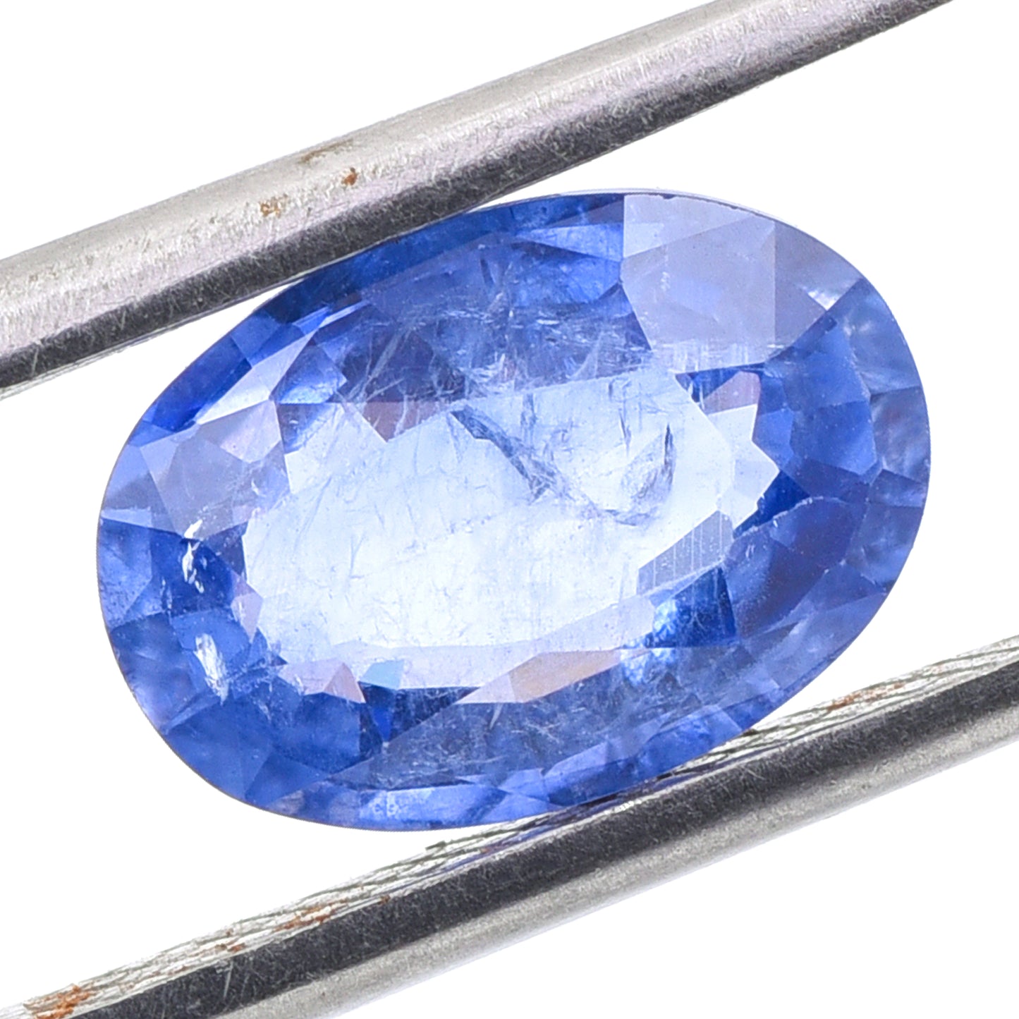 2.26 Natural Corundum Sapphire Oval Mixed Cut Gemstone