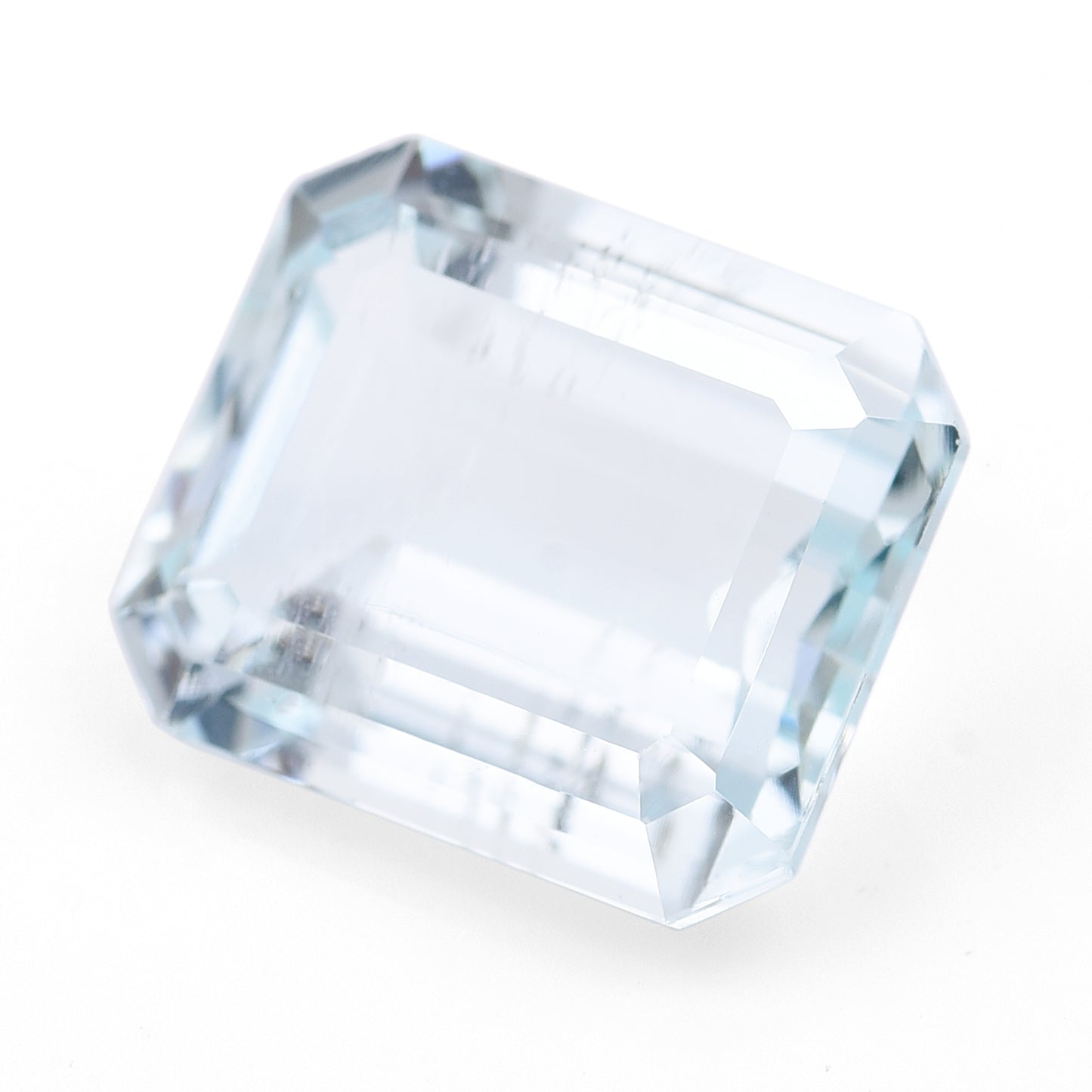 5.04 Natural Beryl Aquamarine Emerald Cut Gemstone