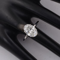 3.07 Carats Lab Grown Diamond 14K Gold Ring