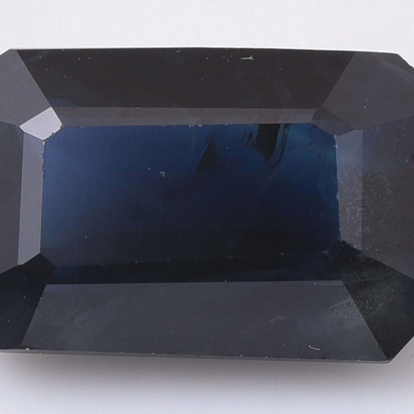 2.87 Natural Corundum Sapphire Emerald Cut Gemstone