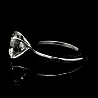 3.50 Carats Lab Grown Diamond 14K Gold Ring
