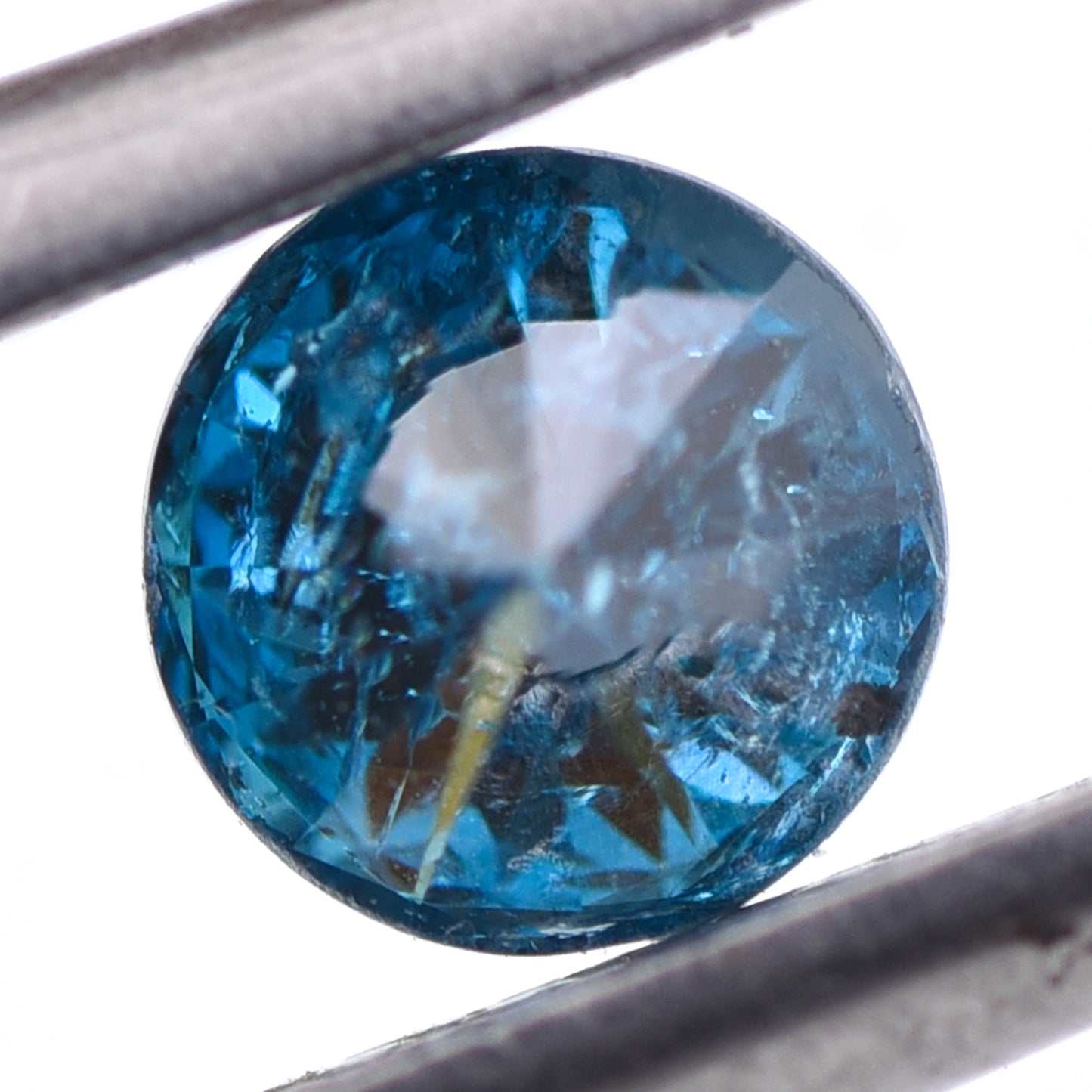 0.26 Blue Diamond Round Loose Diamond