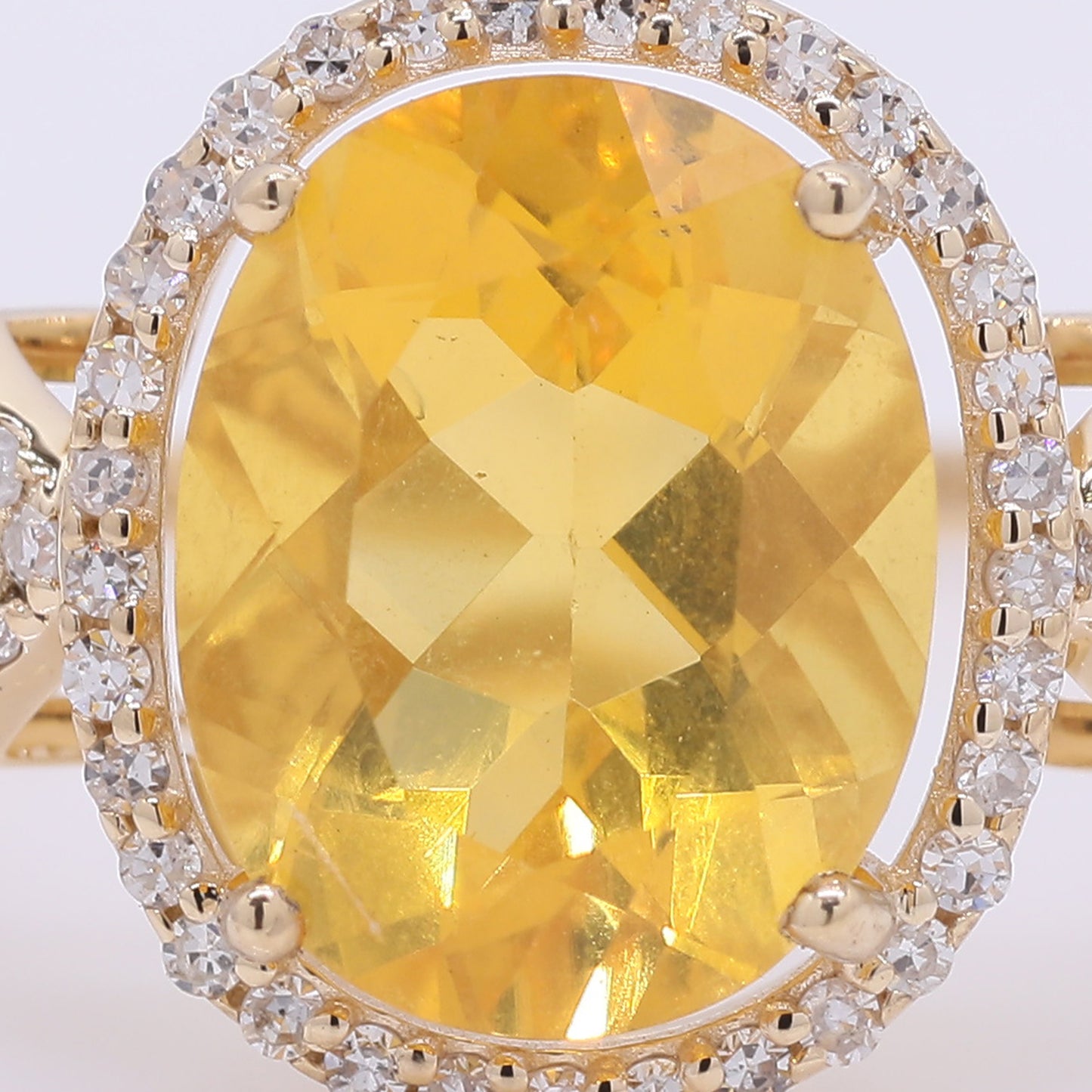 1.91 Ct Oval Mixed Cut Natural Fire Opal 14K Gold Ring