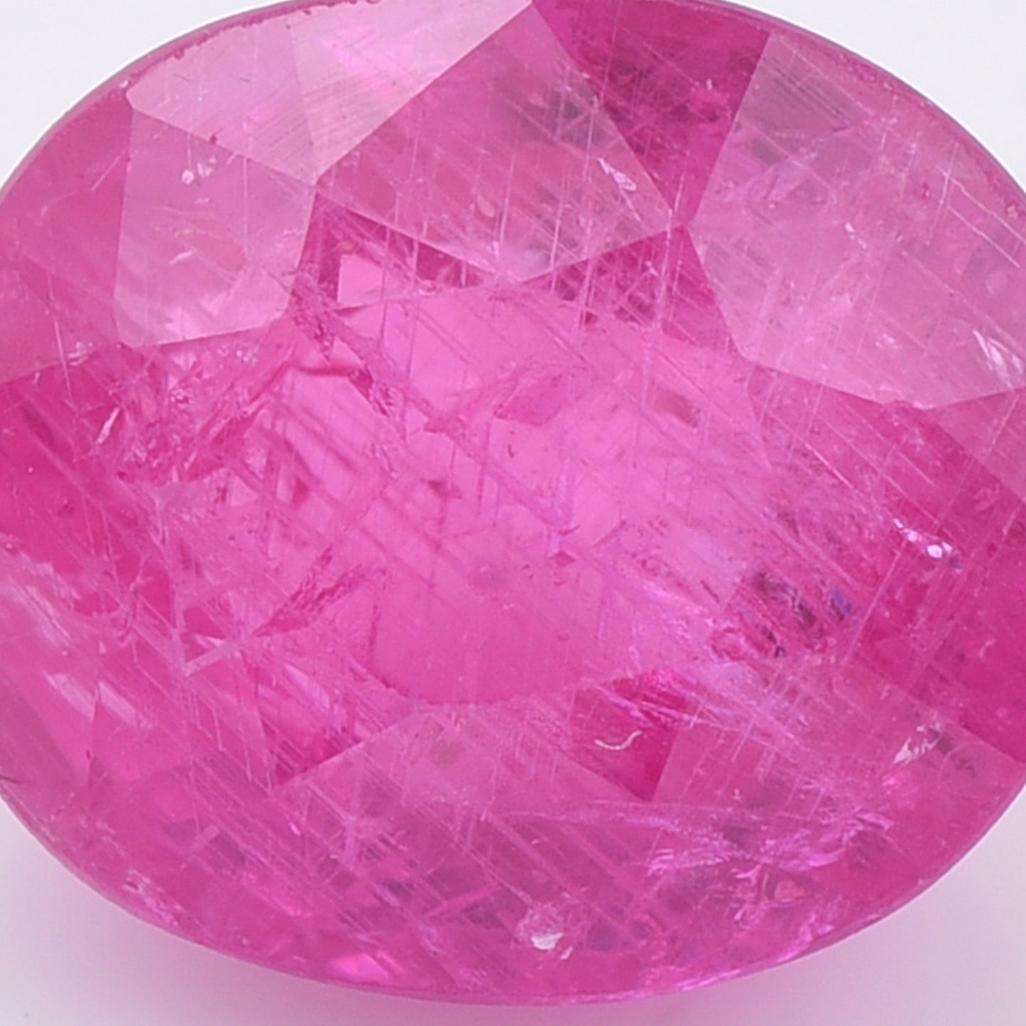 2.38 Natural Corundum Ruby Oval Mixed Cut Gemstone