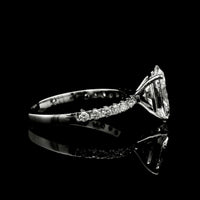 2.36 Carats Lab Grown Diamond 950 Platinum Ring