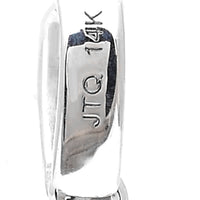 3.47 Carats Lab Grown Diamond 14K Gold Pendant