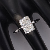 3.01 Carats Lab Grown Diamond 14K Gold Ring