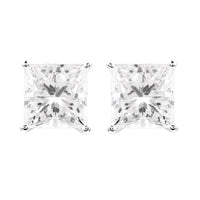 3.76 Carats Lab Grown Diamond 14K Gold Earrings