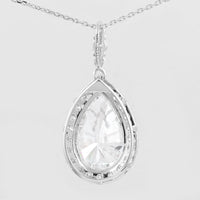 4.71 Carats Lab Grown Diamond 14K Gold Pendant