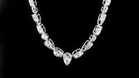 47.63 Carats Lab Grown Diamond 14K Gold Necklace