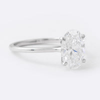 2.07 Carats Lab Grown Diamond 14K Gold Ring