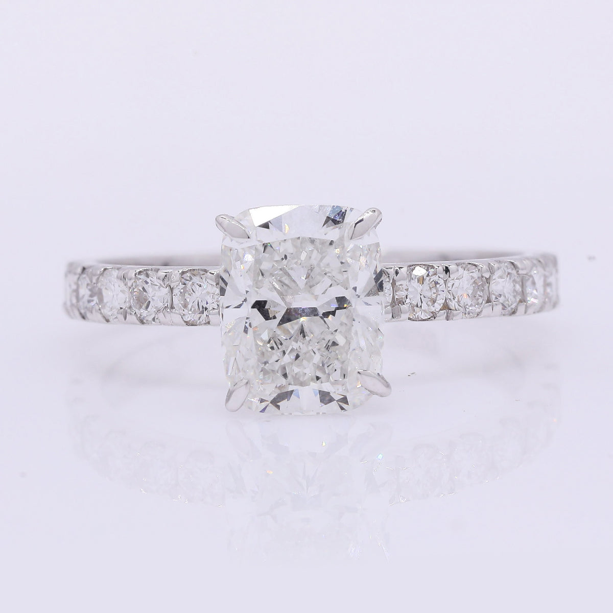 2.49 Carats Lab Grown Diamond 14K Gold Ring