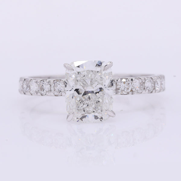 2.49 Carats Lab Grown Diamond 14K Gold Ring