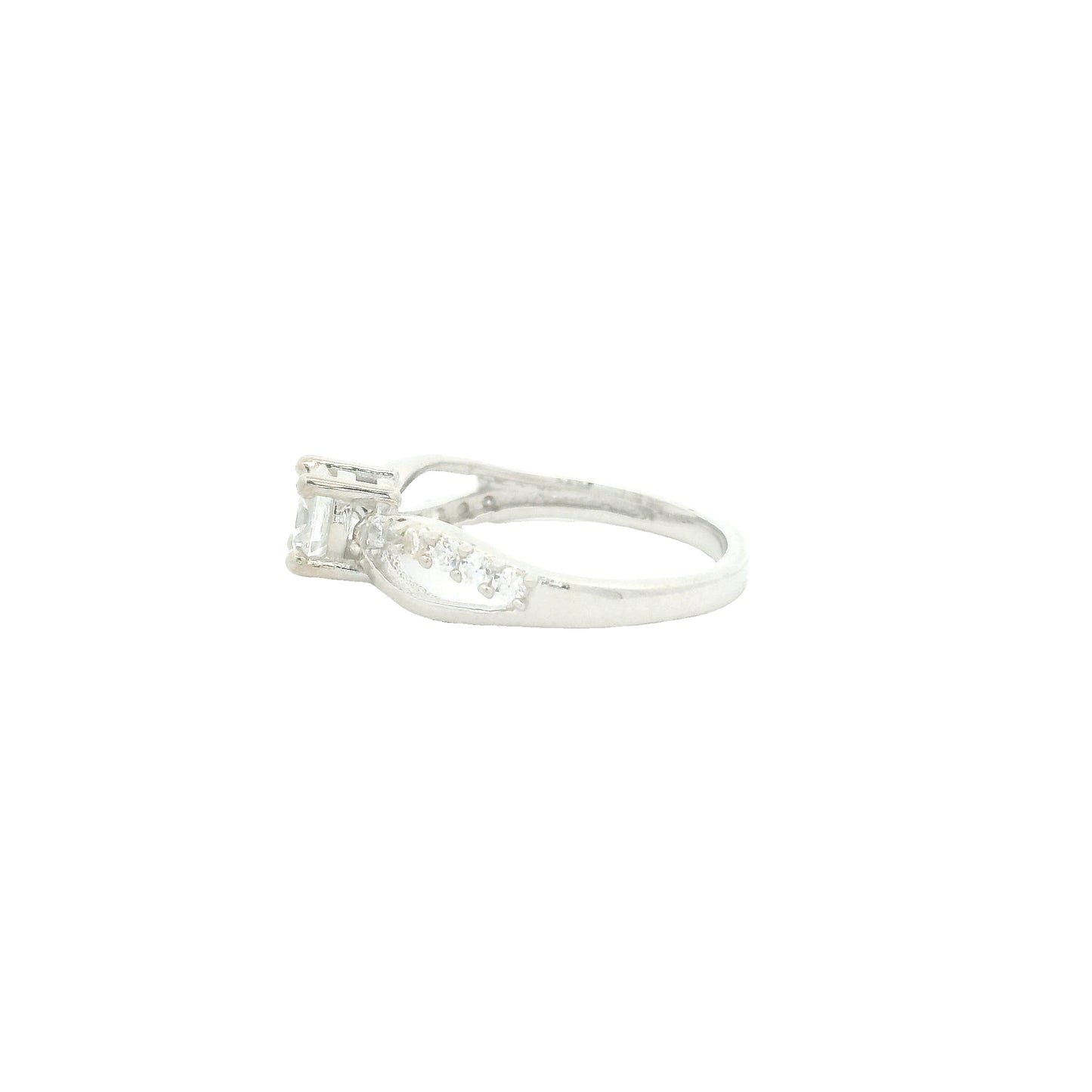 2.38 Ct Cubic Zirconia 925 Sterling Silver Ring
