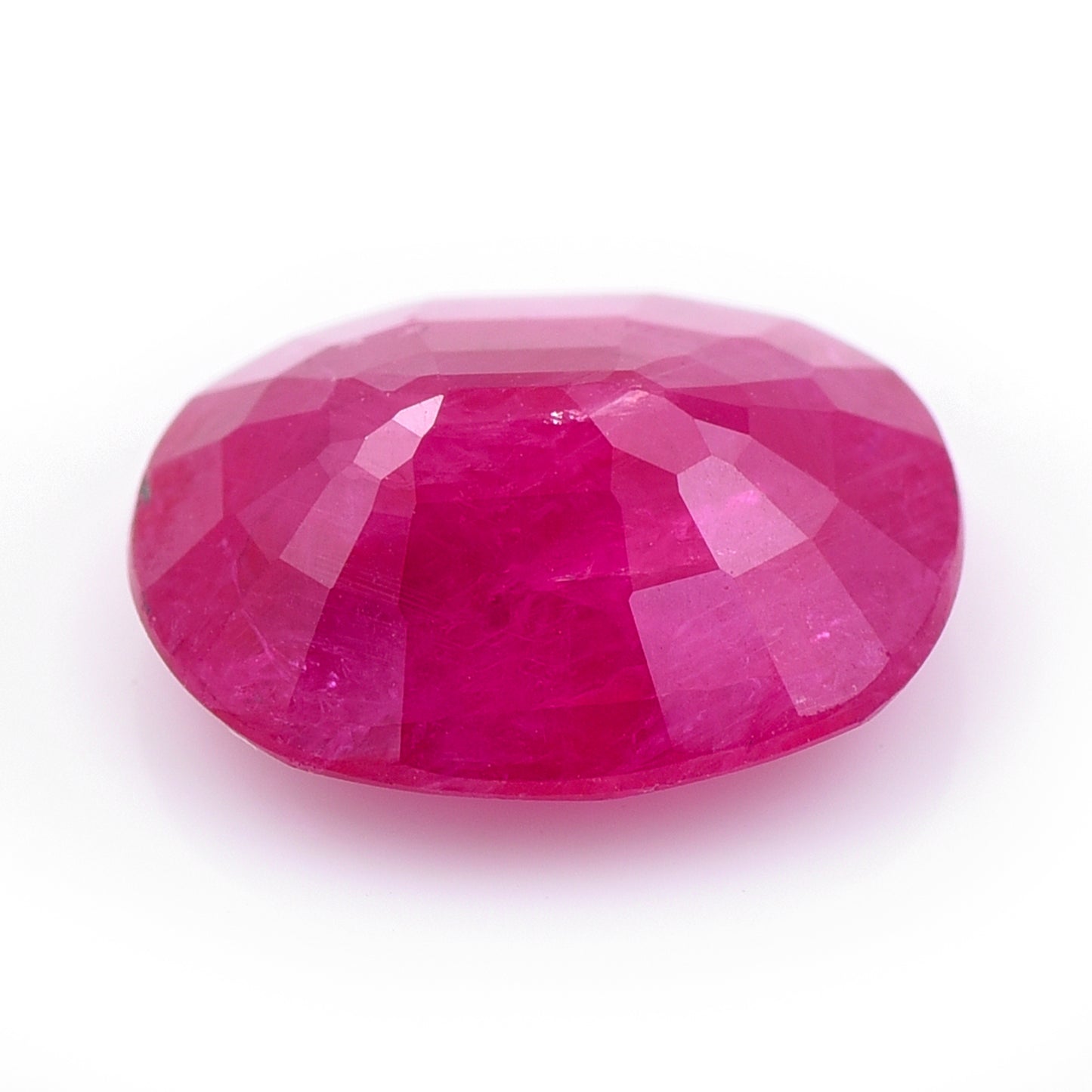 4.97 Natural Corundum Ruby Oval Mixed Cut Gemstone