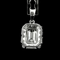 2.84 Carats Lab Grown Diamond 14K Gold Pendant