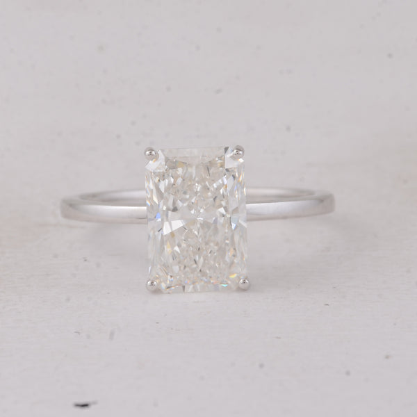 3.01 Carats Lab Grown Diamond 14K Gold Ring