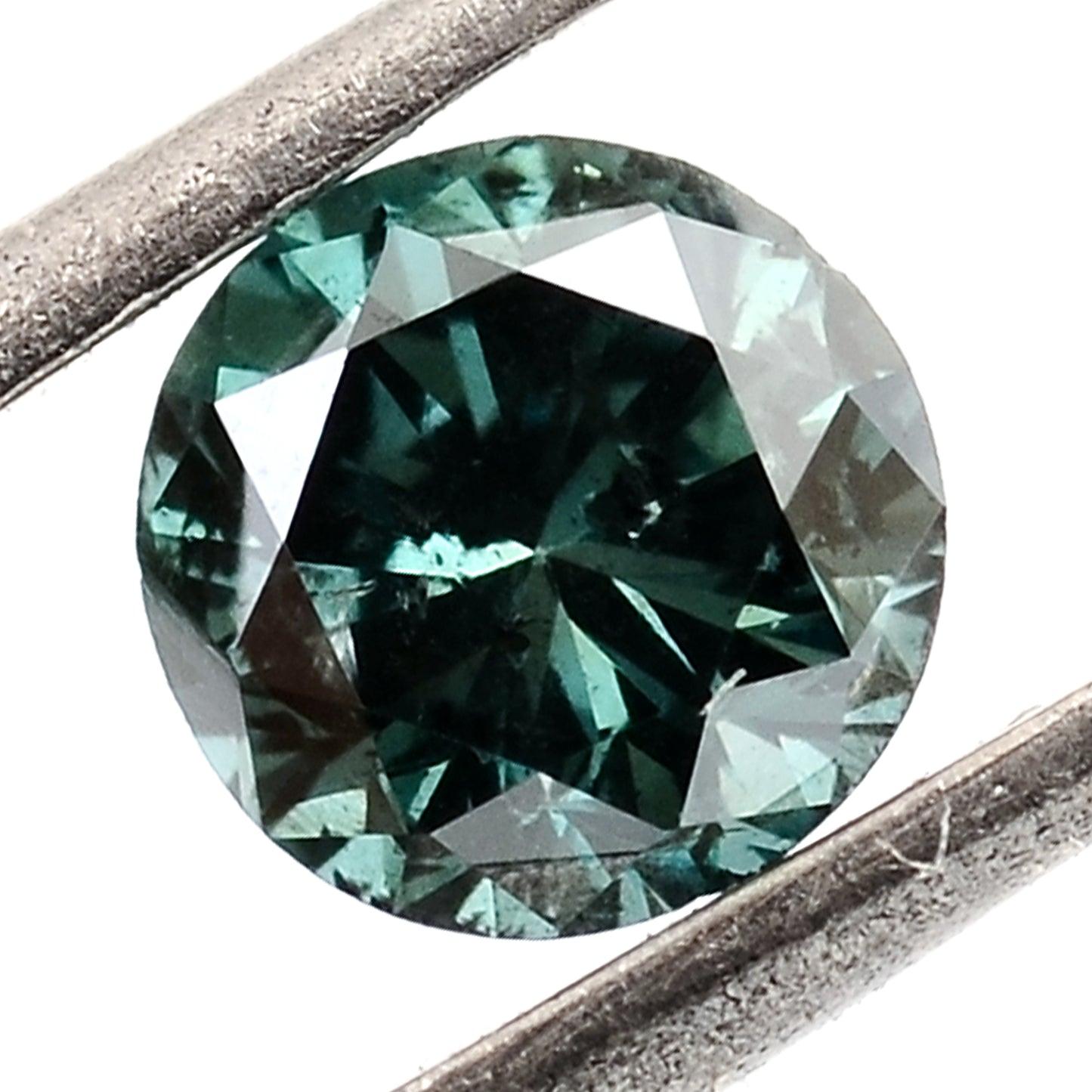 0.69 Blue Diamond Round Loose Gemstone