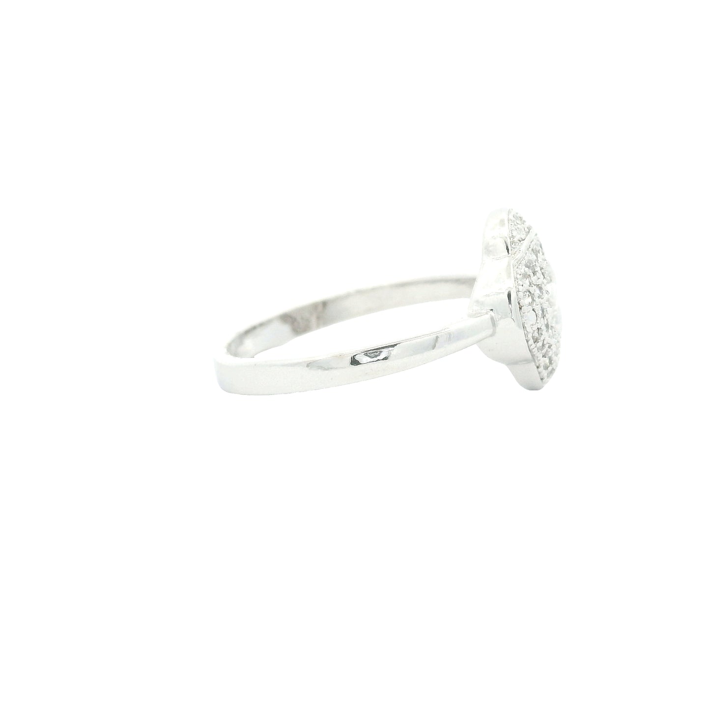 1.24 Ct Cubic Zirconia 925 Sterling Silver Ring